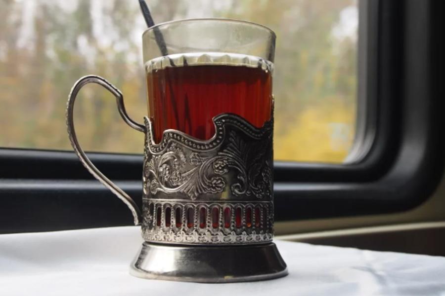 Чай в поезде